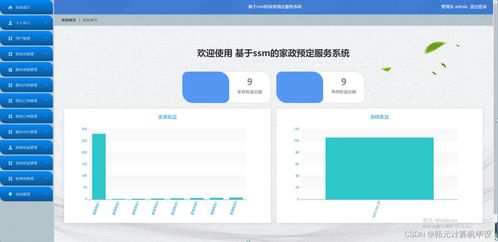 SSM家政預定服務系統——基于SSM框架的家政服務預約與管理平臺設計與實現